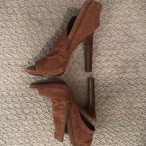 Dianne von furstenberg Amara peep toe bootie 7 - Picture 4 of 10